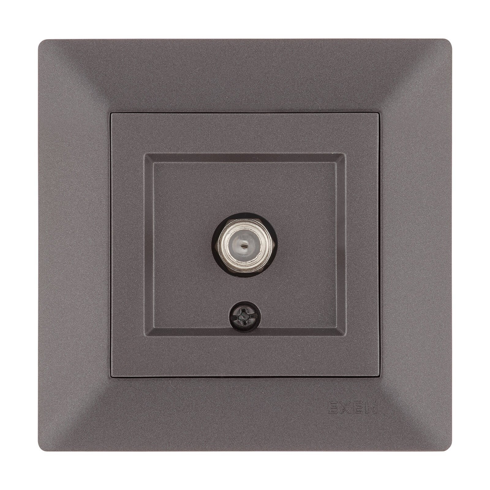 Exen Odak Mocha Uydu Prizi (F Konnektör) Komple Takim