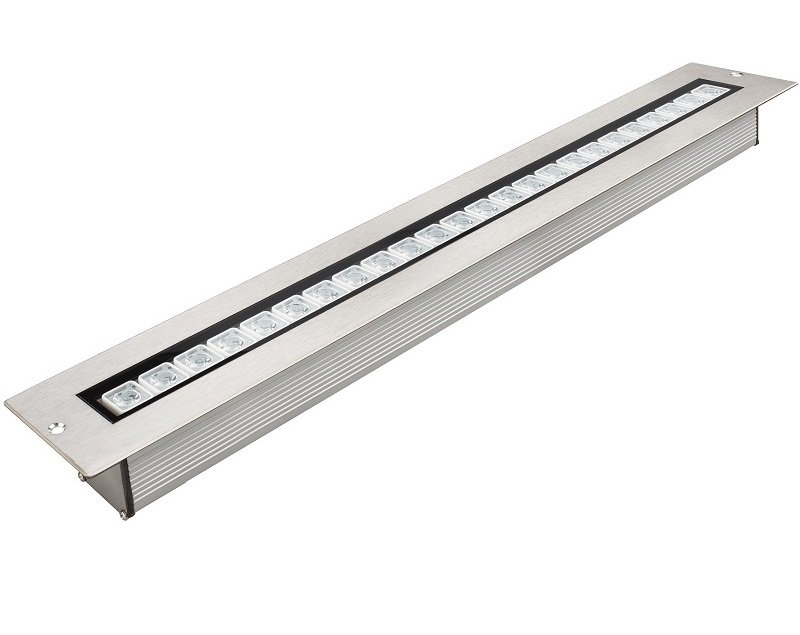 Wallwasher Led Duvar Aydınlatma Sıva Altı 50 cm 18 Watt Kırmızı Işık