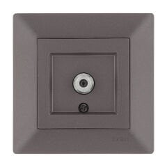 Exen Odak Mocha Uydu Prizi Ekranli (F Konnektör) Komple Takim