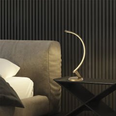 Aydinlatmadunyam Masa Lambasi Gold Bevel-13324