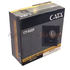 Cata CT-5223 Pars Siyah Kare Spot Kasası