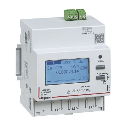 Legrand  ENERJI OLCER TRI 63A 2T RS485 LEG-412091