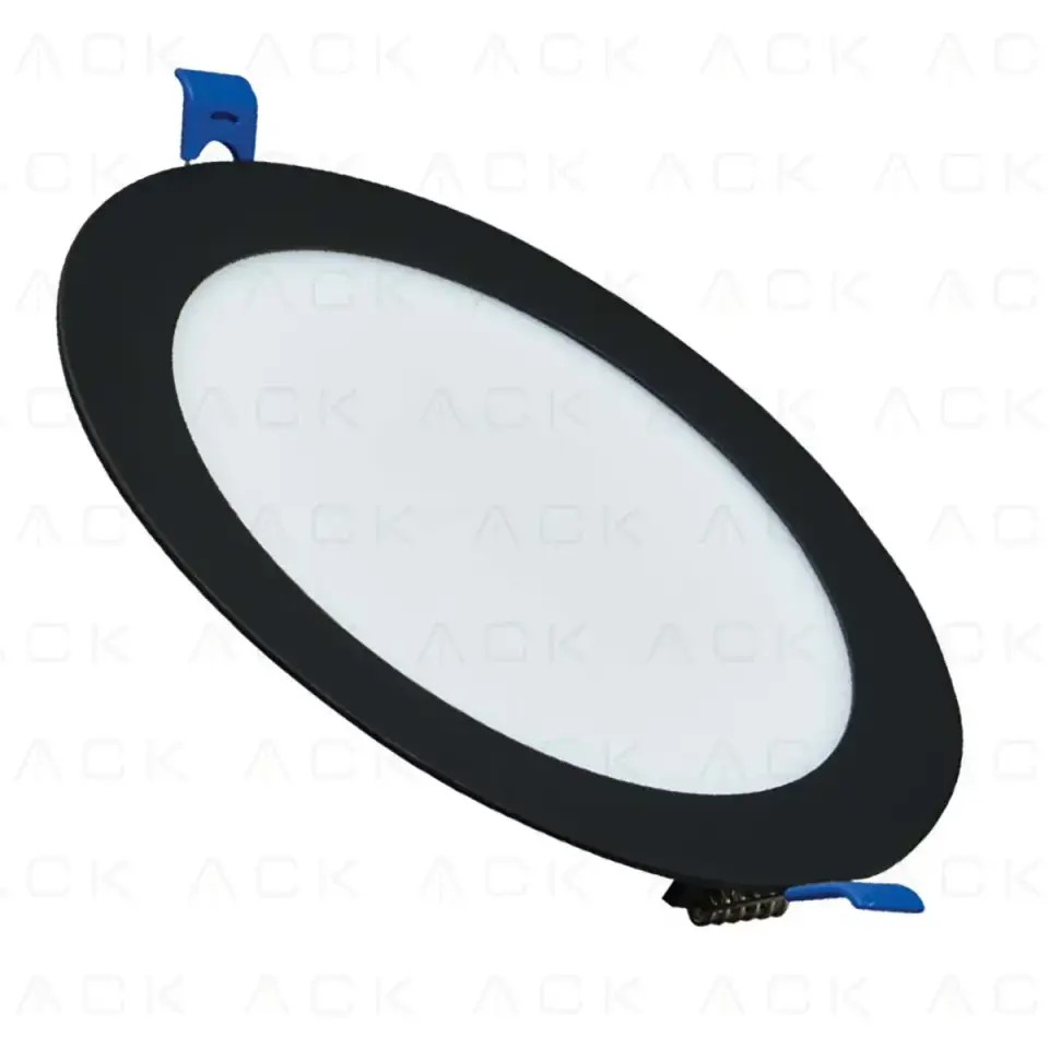 ACK 20W Siyah 6500K Yuvarlak Sıva Altı Led Panel Armatür AP01-02031