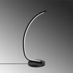 Aydinlatmadunyam Masa Lambasi Black Bevel-13321