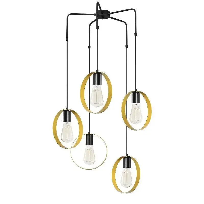 Aydinlatmadunyam Sarkit GoldBlack Halka-4581