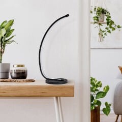 Aydinlatmadunyam Masa Lambasi Black Bevel-13321