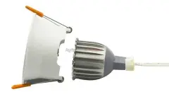 Cata CT-5001 Beyaz Yuvarlak Panter Spot Kasası