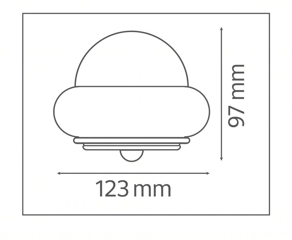 Horoz 076-097-0010 Forza-10 10W 4200K 85-265V Led Plastik Bahçe Armatürü