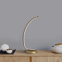 Aydinlatmadunyam Masa Lambasi Gold Bevel-13322