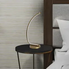 Aydinlatmadunyam Masa Lambasi Gold Bevel-13322