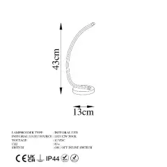 Aydinlatmadunyam Masa Lambasi Gold Bevel-13322