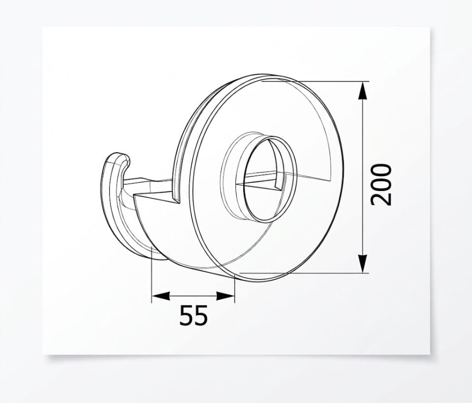 Horoz 076-099-0010 Donut-10 10W Siyah 4200K Led Bahçe Armatürü