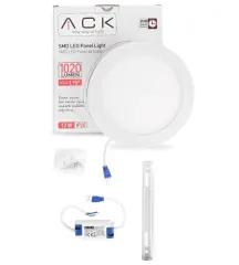 ACK 12W Beyaz 4000K Sıva Üstü Yuvarlak Led Panel AP03-01210