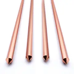 16mm Bakir Kaplama 1 Metre Topraklama Çubugu