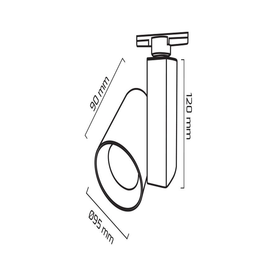 Goya Gy 3618 Beyaz Kasa 36W 60° 4000K Led Ray