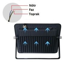 Cata 400 Watt Projektör CT-4665 Beyaz Işık