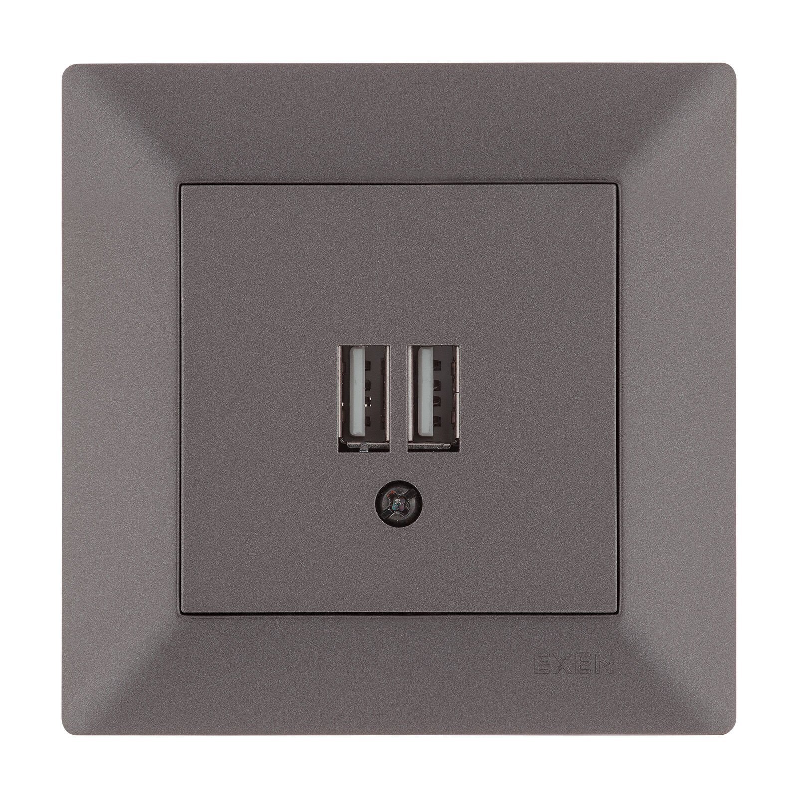 Exen Odak Mocha 2X Usb Sarj Prizi Komple Takim