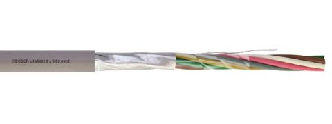 Reçber LIH(St)H 5x0,75mm2 + 0,50mm2 Sinyal Ve Kontrol Kablosu