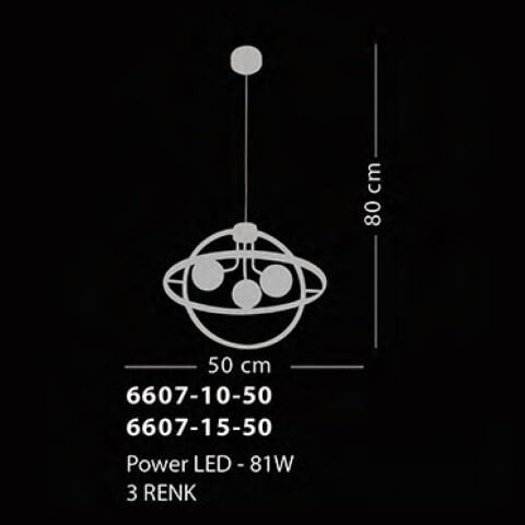 Venüs Gold Led Avize