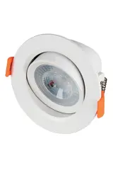 ACK AD01-00500 3000K Günışığı 5W Beyaz Kasa Cob Mobil Led Spot Lamba