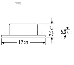 Cata 5 Amper 60 watt Dış Mekan Şerit Led Trafosu Slim Cata Ct-2591