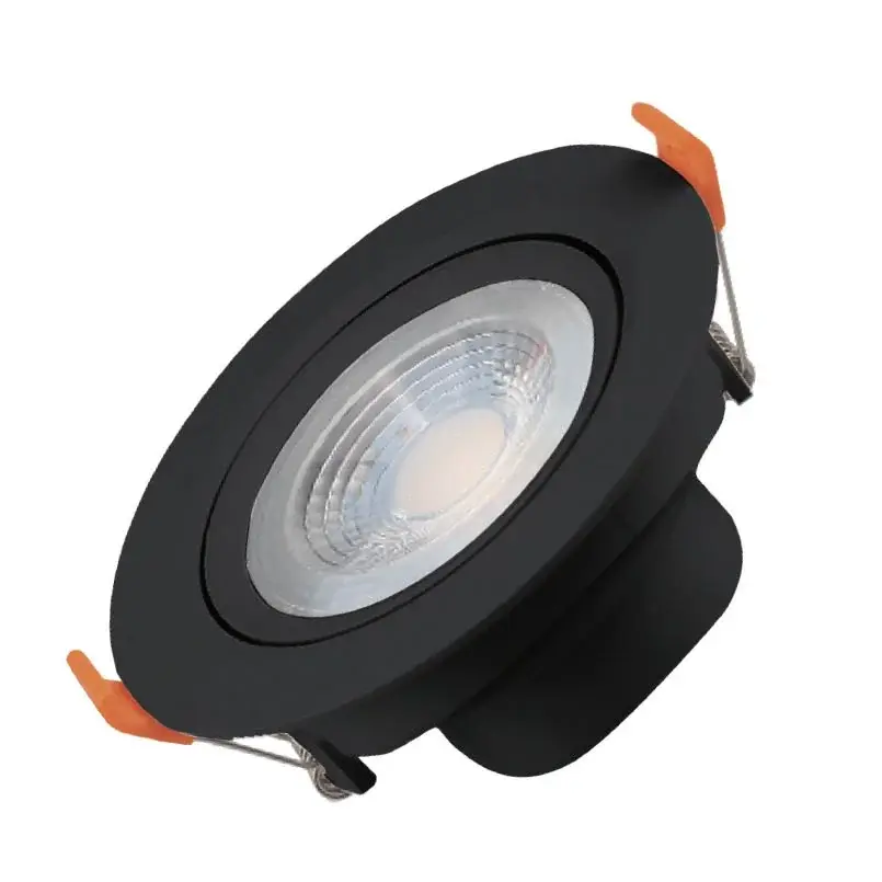 ACK 5W Sıyah 3000K Sıva Altı Yuvarlak Led Downlıght AD01-00501