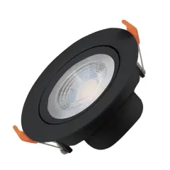 ACK 5W Sıyah 3000K Sıva Altı Yuvarlak Led Downlıght AD01-00501