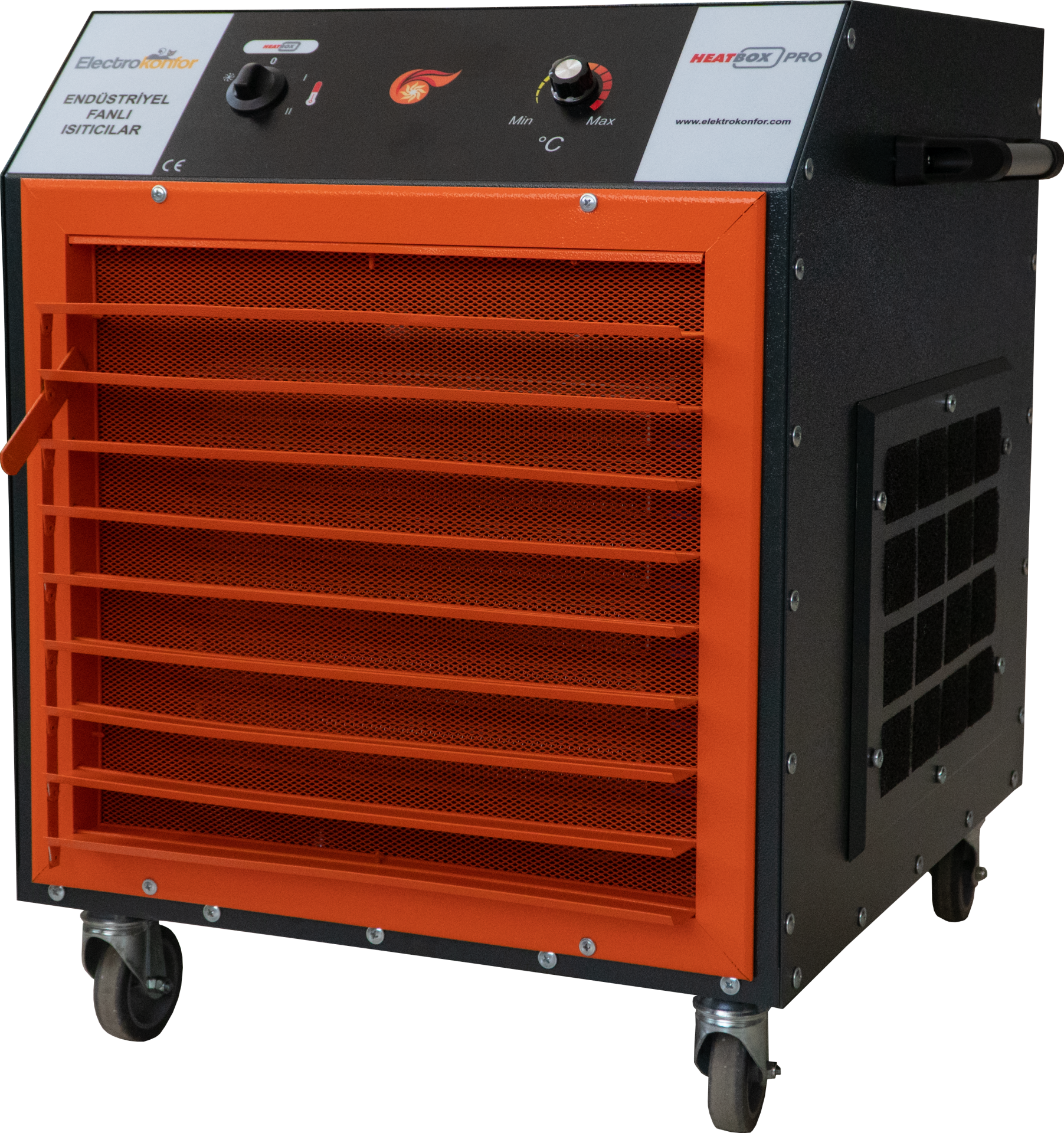 Heatbox PRO 30000W Trifaze Elektrikli Fanli Isitici