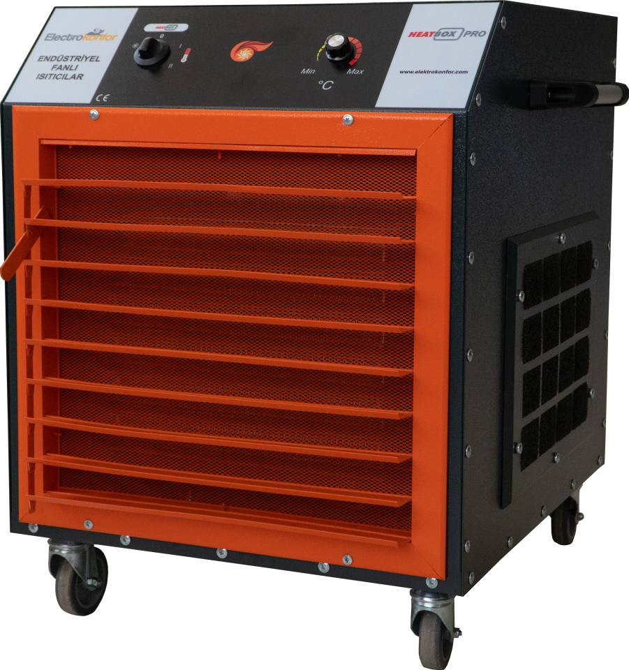 Heatbox PRO 30000W Trifaze Elektrikli Fanli Isitici