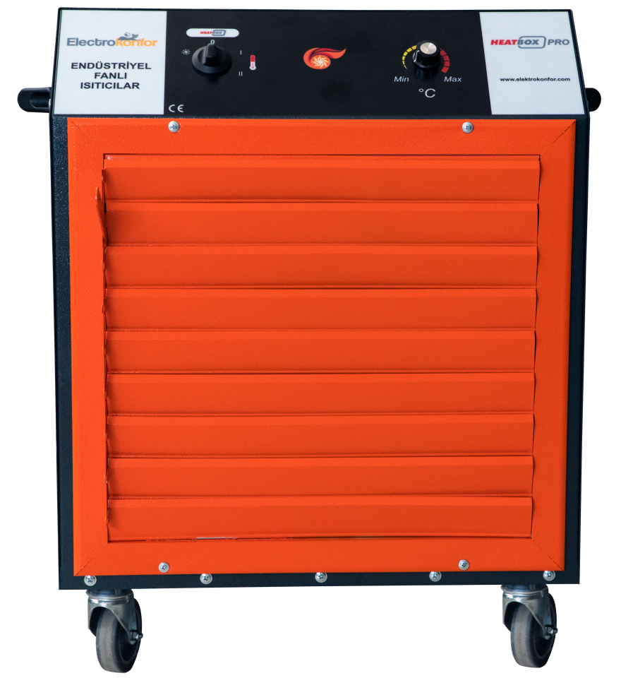 Heatbox PRO 30000W Trifaze Elektrikli Fanli Isitici
