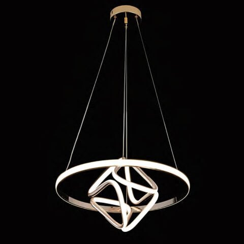 Yeşim Gold Led Avize