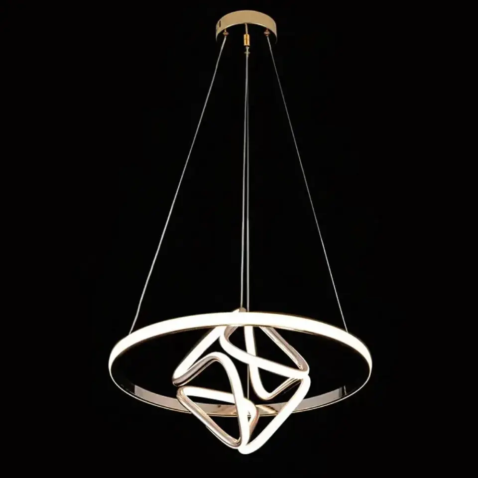 Yeşim Gold Led Avize