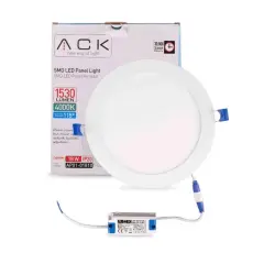 ACK 18W Beyaz 4000K Sıva Üstü Yuvarlak Led Panel AP03-01810