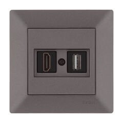 Exen Odak Mocha Hdmi+Usb Prizi Jakli (Sarj Edemez) Komple Takim