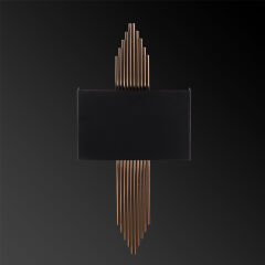 Aydinlatmadunyam Aplik BlackCopper Mizrak-613