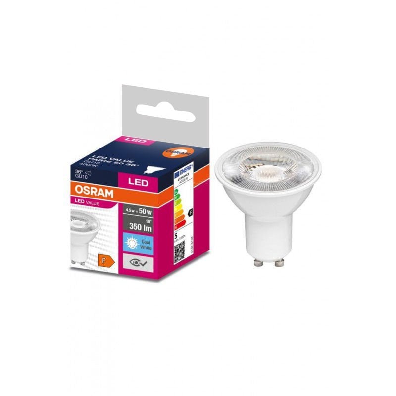 Osram AC62644 Led Value 4.5W 4000K Gu10 Duy 350 lm