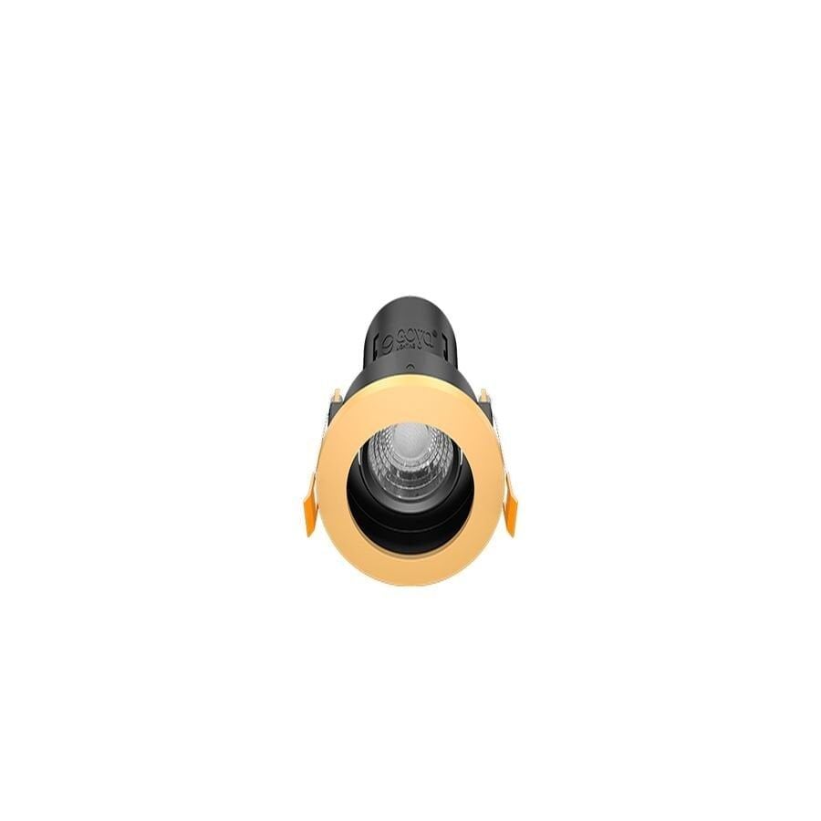 Goya Gy 1741-8 Gold-Siyah Kasa 8W 6500K Sıva Altı Led Armatür