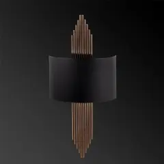 Aydinlatmadunyam Aplik BlackCopper Mizrak-617
