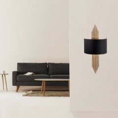 Aydinlatmadunyam Aplik BlackCopper Mizrak-617