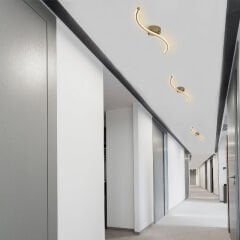 Aydinlatmadunyam Plafonyer Gold Yilan-13279