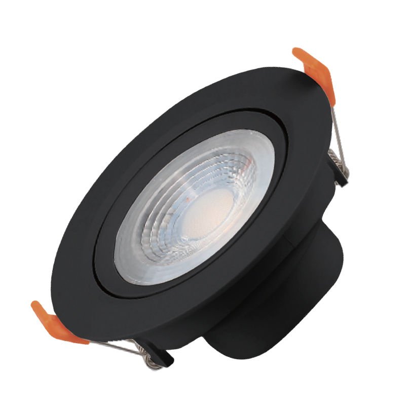 ACK 5W Sıyah 6500K Sıva Altı Yuvarlak Led Downlıght AD01-00531