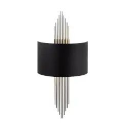Aydinlatmadunyam Aplik BlackSilver Mizrak-618
