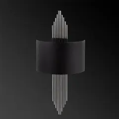 Aydinlatmadunyam Aplik BlackSilver Mizrak-618