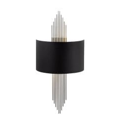 Aydinlatmadunyam Aplik BlackSilver Mizrak-618