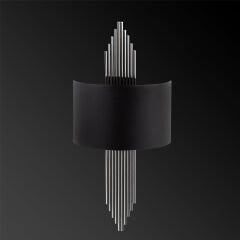 Aydinlatmadunyam Aplik BlackSilver Mizrak-618