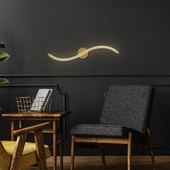 Aydinlatmadunyam Aplik Gold Yilan-13280