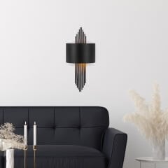 Aydinlatmadunyam Aplik Black Mizrak-620