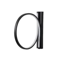 Aydinlatmadunyam Aplik Black Halka-13306