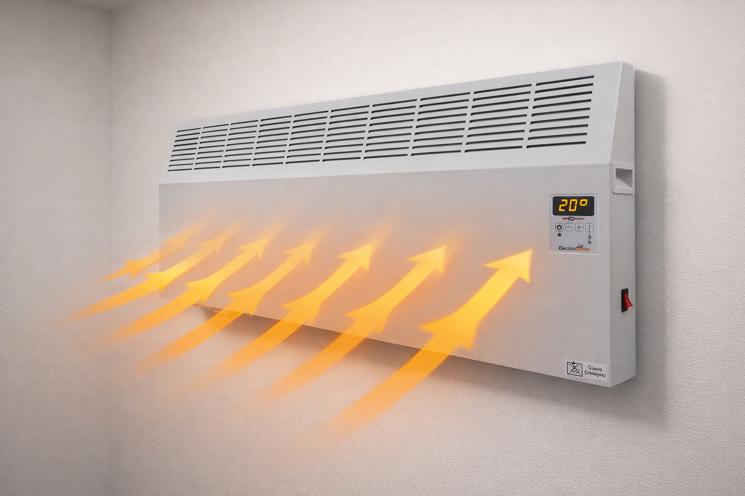 Heatbox Konvektör 1500W Dijital Elektrikli Isitici