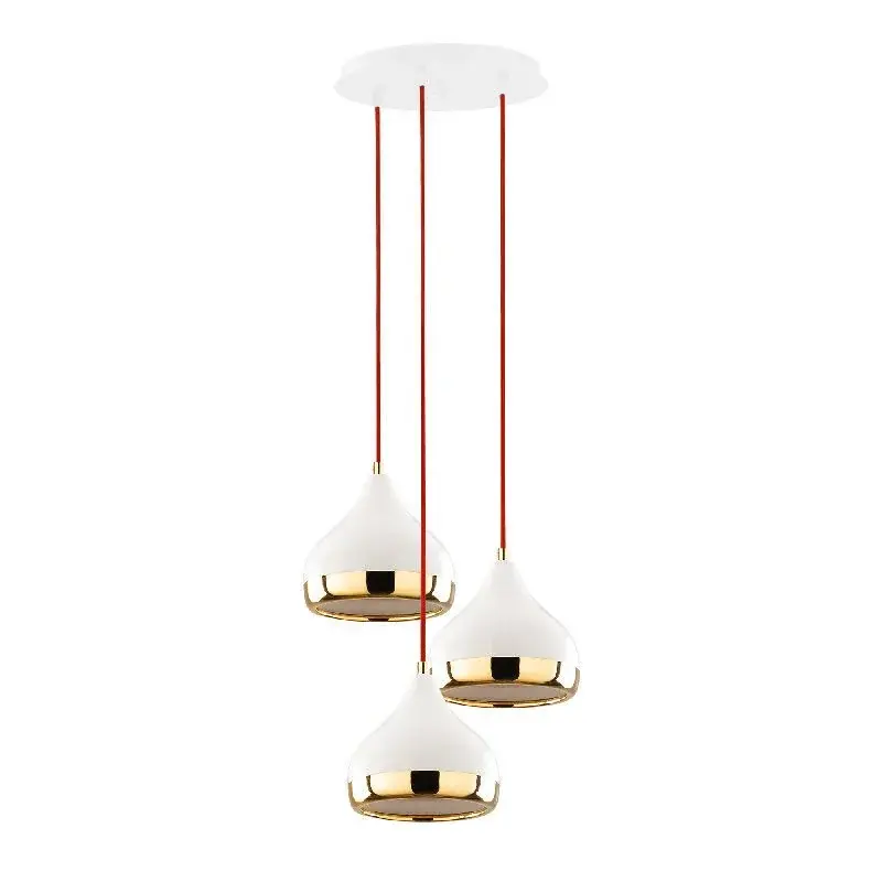 Aydinlatmadunyam Sarkit WhiteRedGold Yildo-M-6872